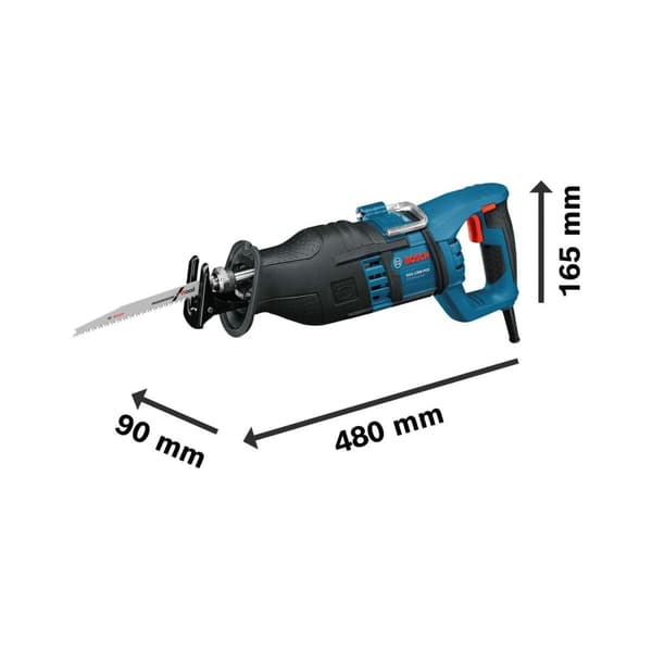 Puukkosaha BOSCH GSA 1300 PCE 1300 W 1900 rpm 240 V