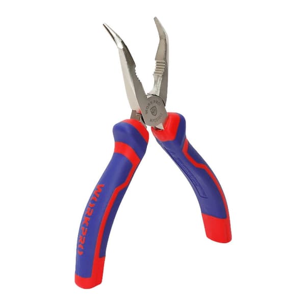 Neulan kärkipihdit Workpro 6" 16 cm Kaareva