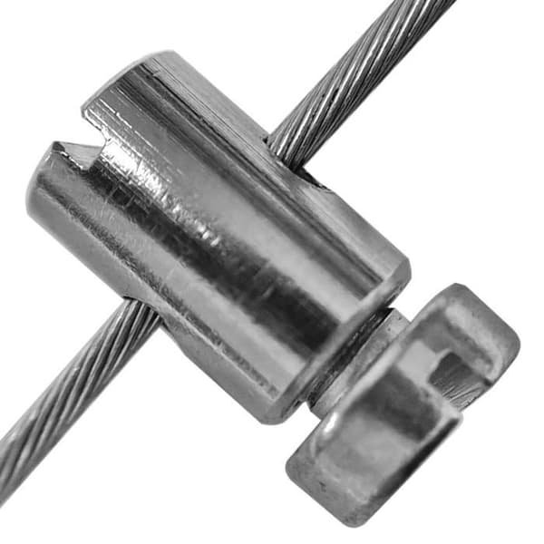 Kabelklämma - Ej specificerad - Set om 5 - Diameter 6 mm - Längd 9 mm - Kabel 2,5 mm