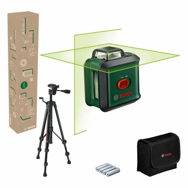 Lasernivå BOSCH Svart, Grön