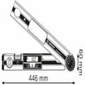Miniatyrbillede 3 af 6: Bobbelniveau BOSCH Input Plastik