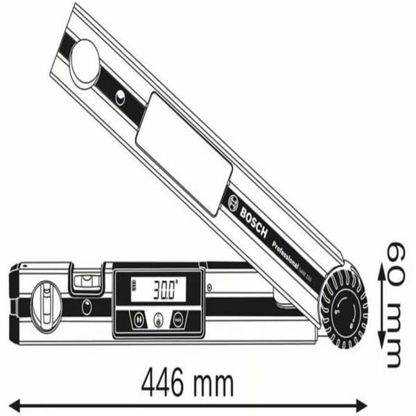 Bobbelniveau BOSCH Input Plastik