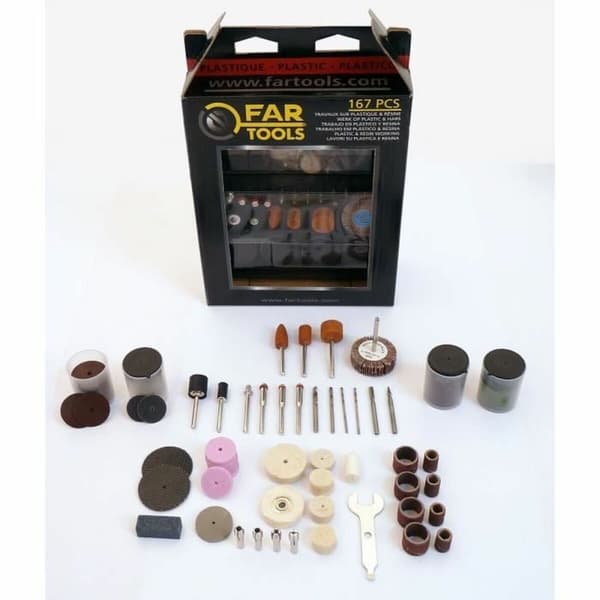 Verktøysett Fartools 167 Deler