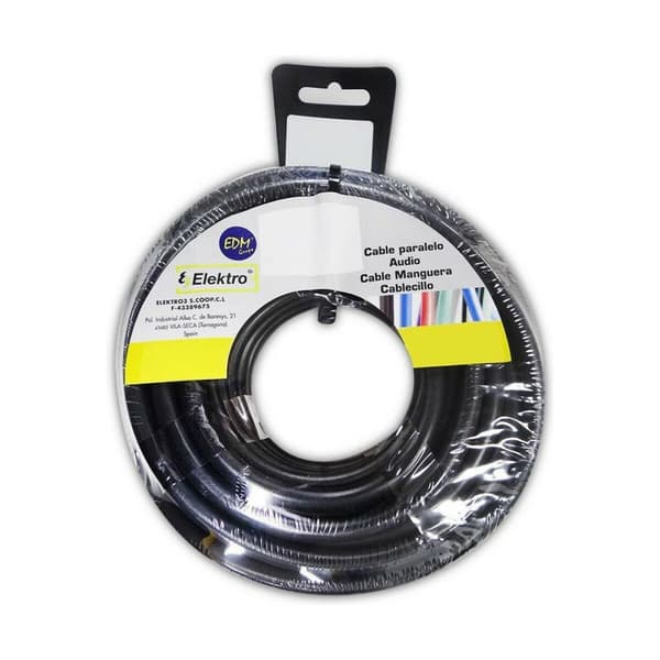 Kaapeli EDM 28421 Musta 1,5 mm 25 m