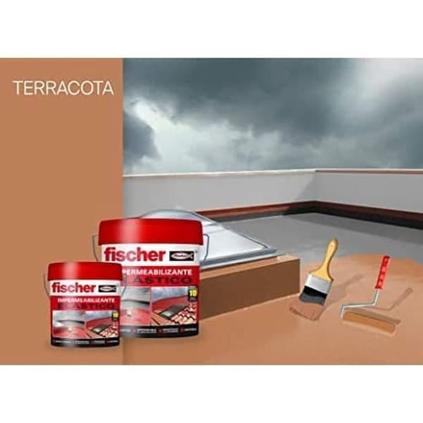 Vedenkestävä Fischer Ms Terrakotta 750 ml