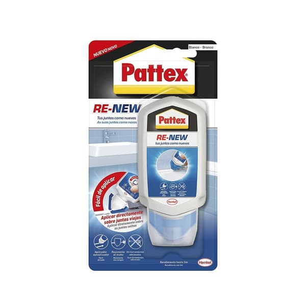Silikoni Pattex Re-new Valkoinen 100 g (1 Kappaletta)