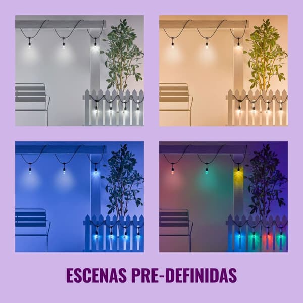LED-krans Wiz Multicolour 8 W