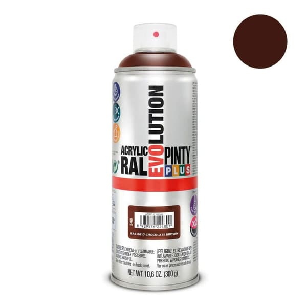 Spraymaali Pintyplus Evolution RAL 8017 300 ml Suklaa