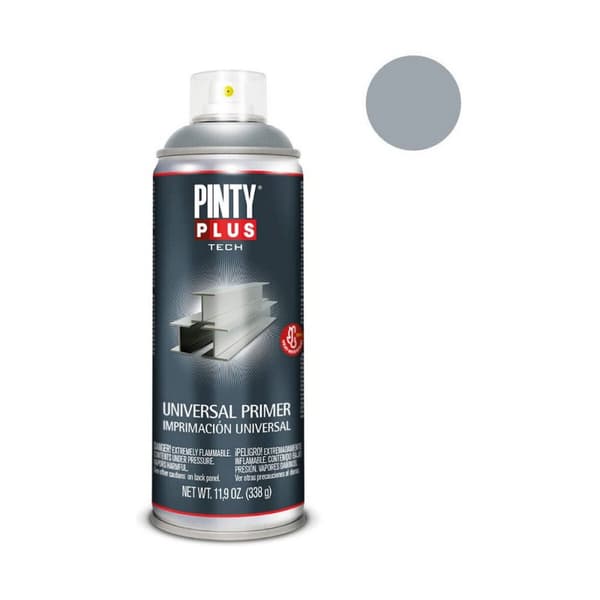 Spraymaali Pintyplus Tech I113 Universaali 400 ml Tulostus Harmaa