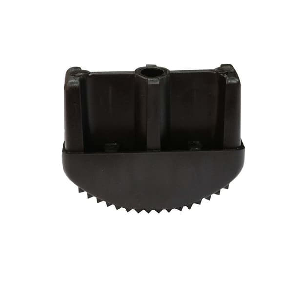 Holkki / liitin EDM 75097 75091 Musta PVC 58 x 25 mm Portaat (2 osaa)