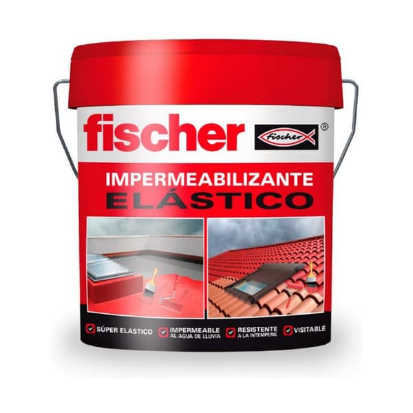 Impregnering Fischer 547157 Röd 4 L