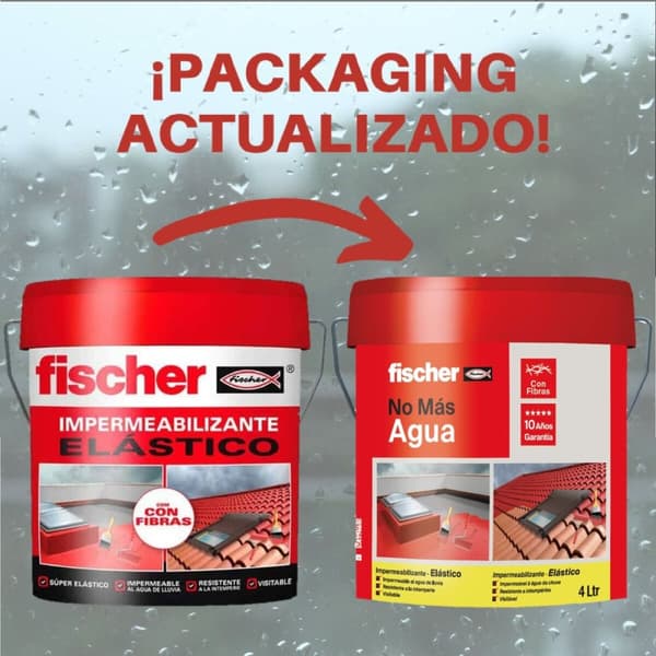Impregnering Fischer Ms Grå 4 L