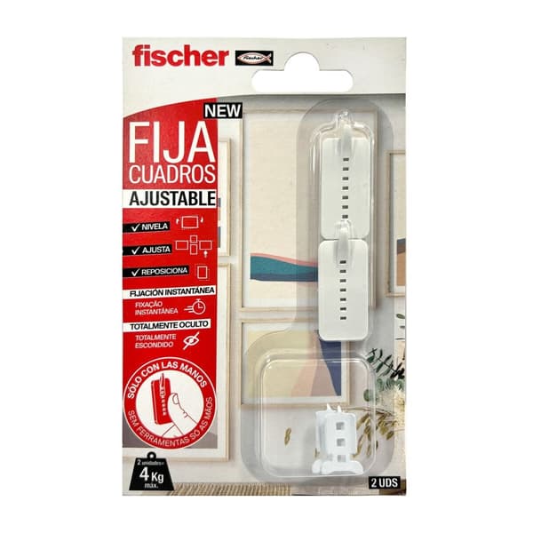 Klädhängare Fischer 559043 2 Kg 4 Kg