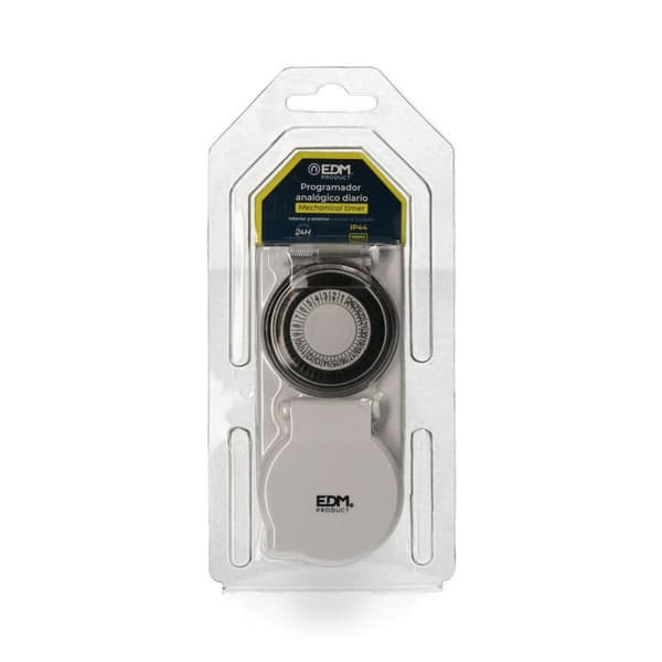 Ohjelmoija EDM 03012 Kannellinen 3500 W 230 V 16 A 24 h IP44