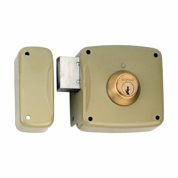 Lås Lince 5124a-95124ahe10i Att lägga ovanpå Stål Vänster 100 mm