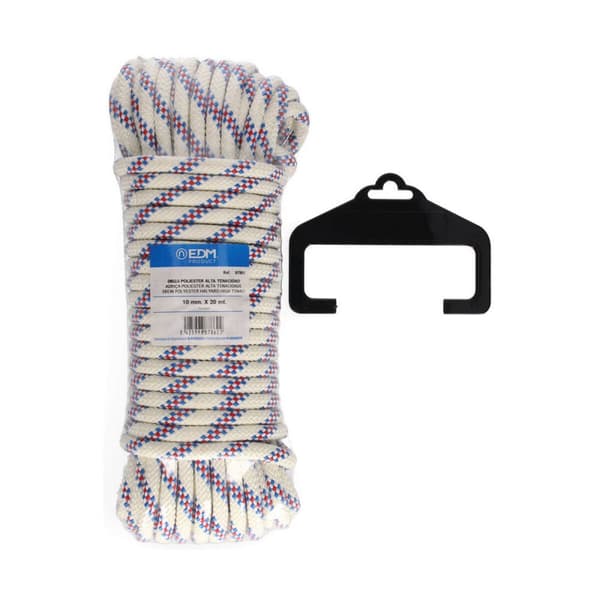 Flätat rep EDM 87862 Polyester 20 m