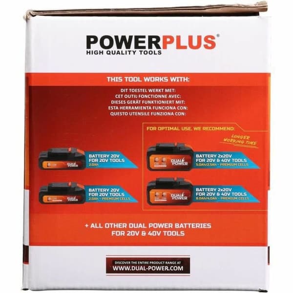 Kulmahiomakone Powerplus Powdp35100 20 V Ø 115 mm