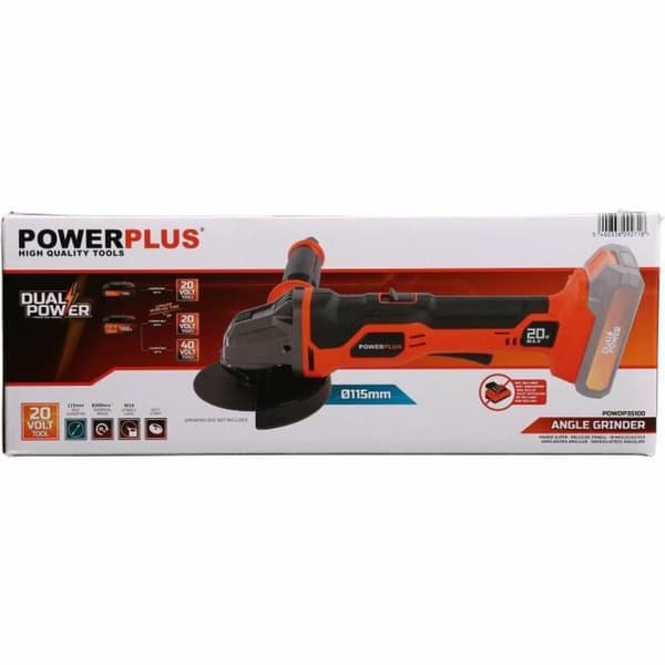 Kulmahiomakone Powerplus Powdp35100 20 V Ø 115 mm