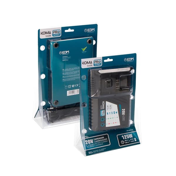 Batteriladdare Koma Tools 08773 125 W
