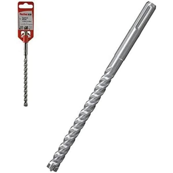 Spolset Fischer Quattric II SDS Plus Rostfritt stål Stål 10 x 215 mm