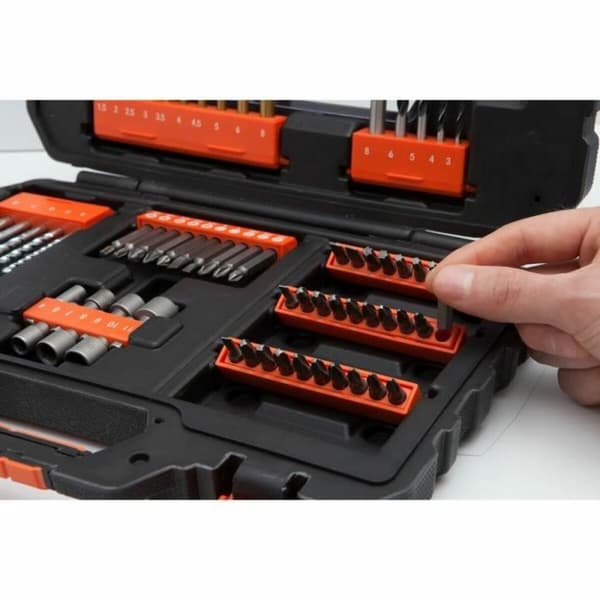 Drill bits and tits set Black & Decker A7231 76 Delar