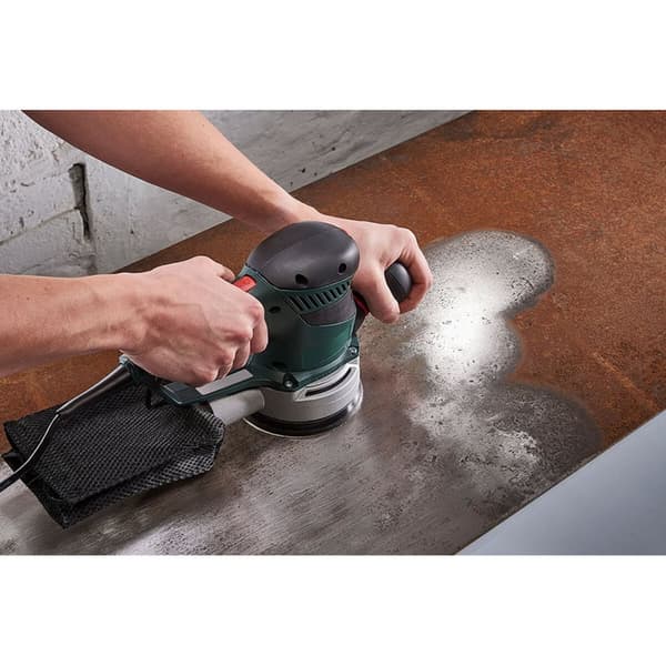Slippapper med flera hål för excenterslipmaskin Wolfcraft 1107000 Ø 125 mm 80 g 5 antal