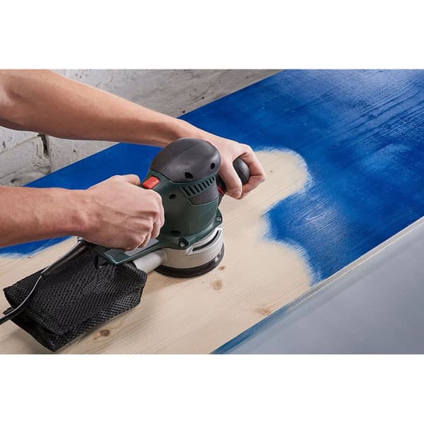 Slippapper med flera hål för excenterslipmaskin Wolfcraft 1107000 Ø 125 mm 80 g 5 antal