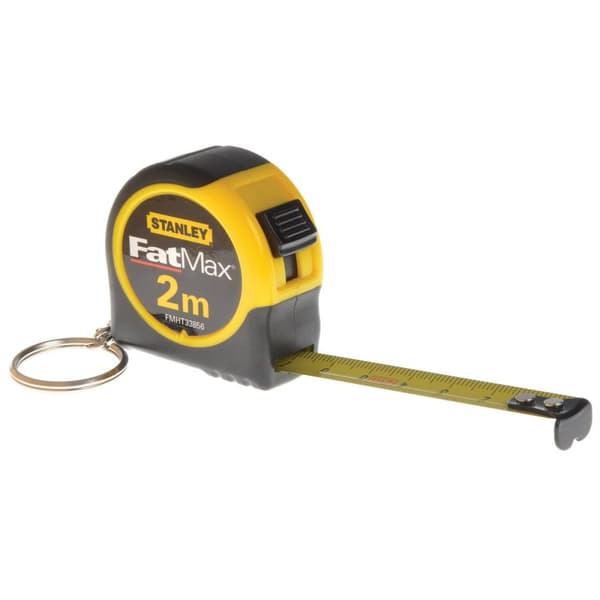 Flexometer Stanley FatMax Nyckelkedja Mini Gummi ABS (2 m x 13 mm)