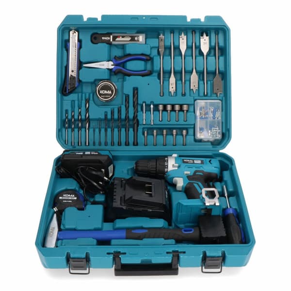 Borr- och tillbehörssats Koma Tools Pro Series Skruvmejsel 70 piezas