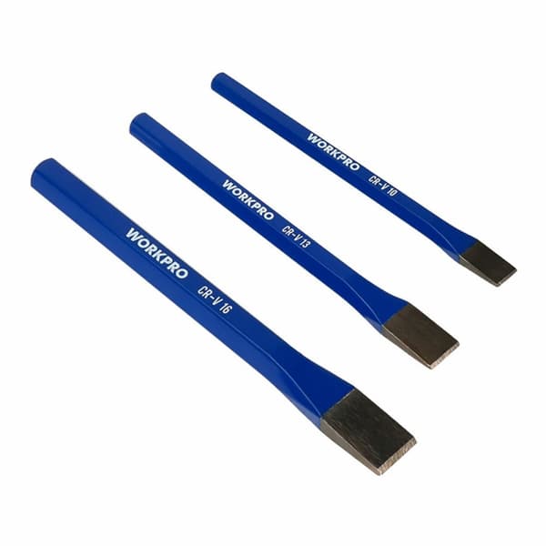 Mejselset Workpro 3 Delar