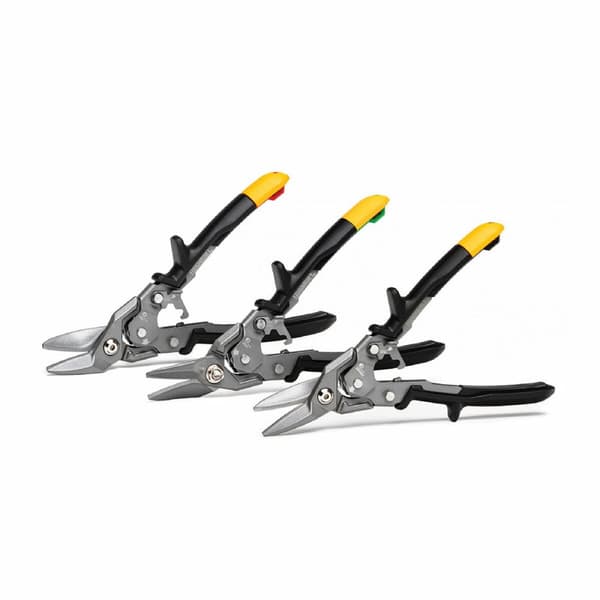 Metall saxar Toughbuilt tb-h4s3-60 Vänster Höger Upprätt 3 Delar