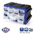 Miniatyrbild 2 av 7: Flerfunktionslådor Workpro Transparent 12 lådor Stapelbara