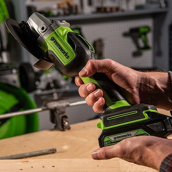 Kulmahiomakone Greenworks GD24AG 125 mm