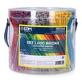Miniatyrbild 1 av 5: Nylonkabelband EDM 48351 Blandade färger 100 x 2 mm 100 x 2,5 mm 1000 Unidades