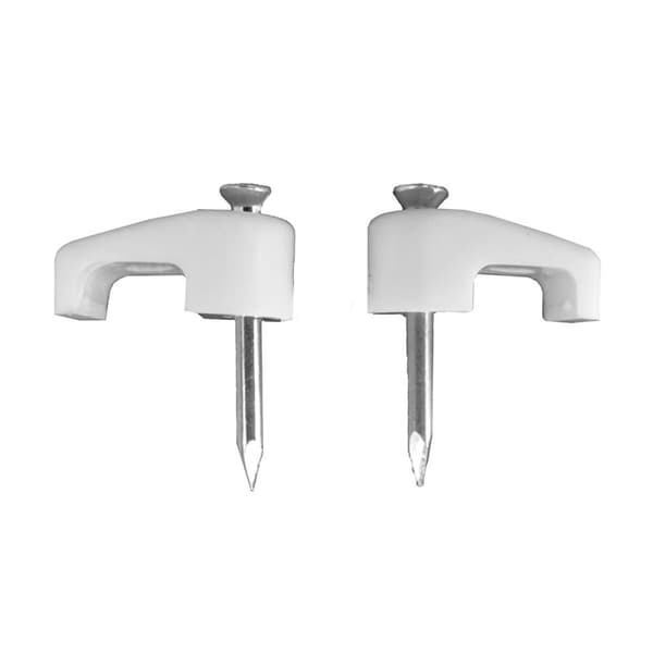 Häftklamrar Lapafil Nº 1 2 x 1,5 mm Vit Kablar 100 antal
