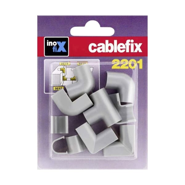 Anslutningsrör Inofix 2201 Grå 8 x 7 mm