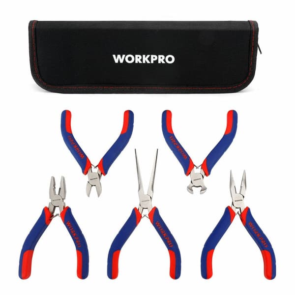 Kynsileikkurisetti Workpro Miniatyyri 5 Kappaletta