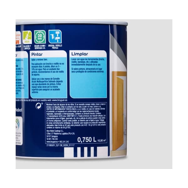 Fernissa Bruguer 5298127 750 ml Ytlack