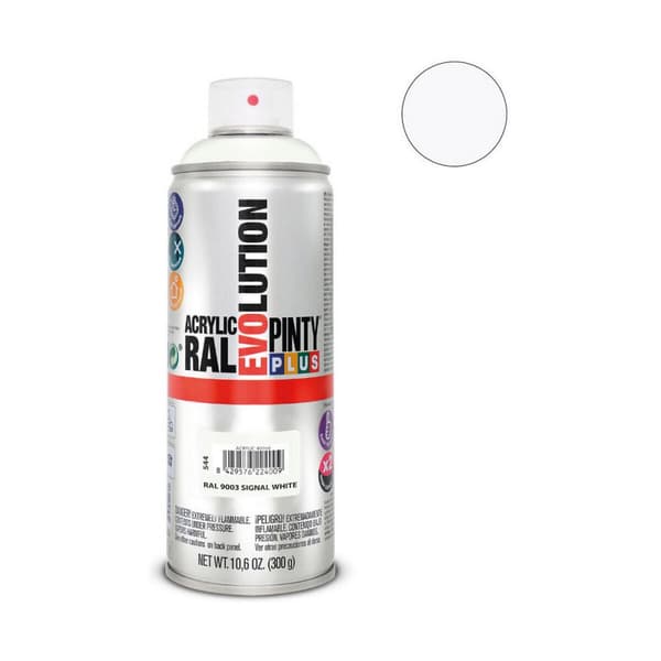 Sprejfärg Pintyplus Evolution RAL 9003 400 ml Signal White