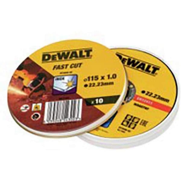 Skärskiva Dewalt Fast Cut dt3506-qz 10 antal 115 x 1 x 22,23 mm