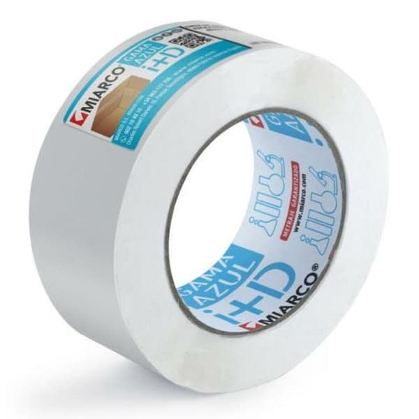 Självhäftande band MIARCO Vit Multicolour 48 x 66 mm (6 Delar)