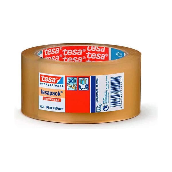 Självhäftande band TESA Transparent (50 mm x 60 m)