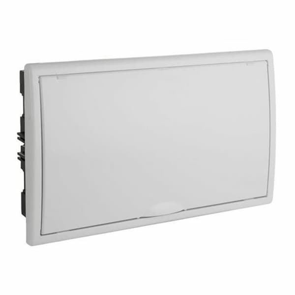 Låda med lock Solera 8680 Inbäddad, inbyggd Vit Termoplast 32,2 x 2,26 x 7,2 cm