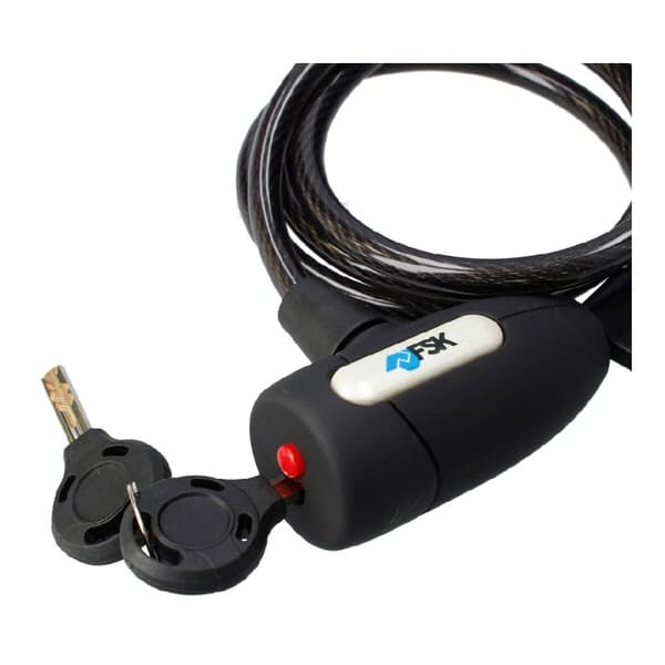Kabel med hængelås Ferrestock 8 mm 120 cm