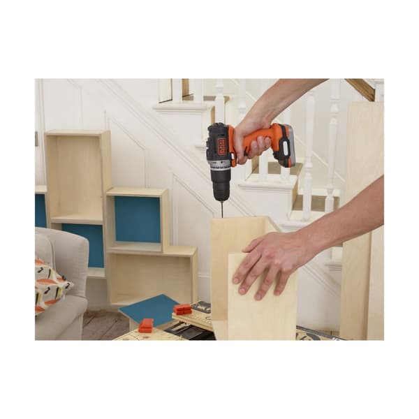 Driverbor Black & Decker BDCHD12S1-XJ 12V 1,5 Ah 12 V