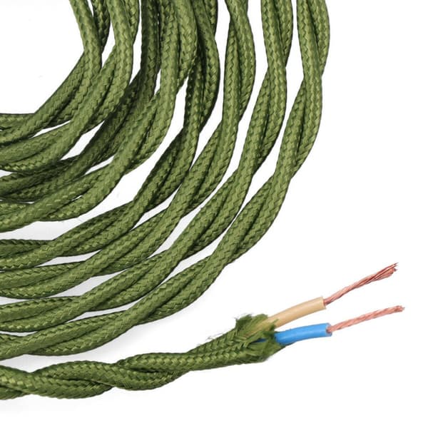 Kabel EDM 11875 C18 Grøn 2 x 0,75 mm 5 m