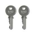 Miniatyrbillede 2 af 2: Nøgle hængelås IFAM INOX 50 50 mm Cirkulær
