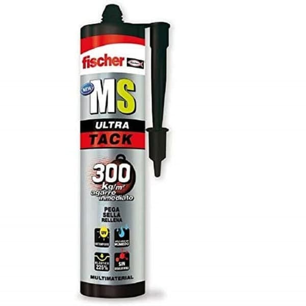 Forsegler/klæbemiddel Fischer Ms Hvid 290 ml