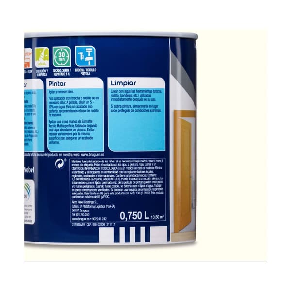 Fernis Bruguer 5298130 750 ml Efterbehandling neglelak