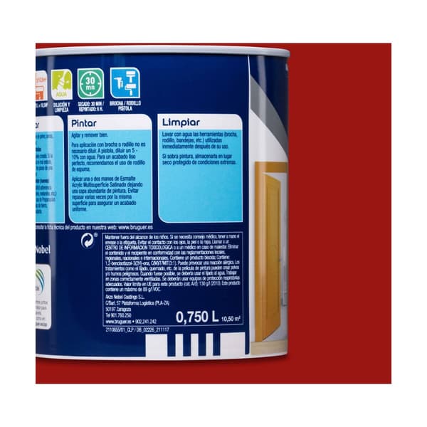 Fernis Bruguer 5057494 750 ml Efterbehandling neglelak